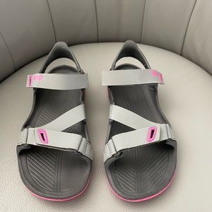 Teva Barracuda Sport Sandals Gray/Pink Size 7